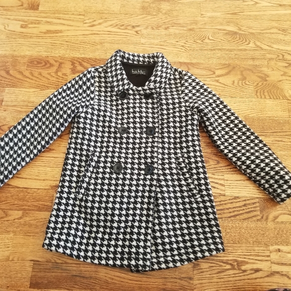 Nicole Miller Fleece Houndstooth Girls 6-6X - Picture 2 of 8